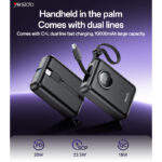YP64 10000mAh 22.5W Fast Charging Large Capacity Mini Built-in L+C Cable Power Bank - Image 2
