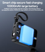 YP64 10000mAh 22.5W Fast Charging Large Capacity Mini Built-in L+C Cable Power Bank - Image 11