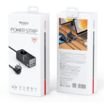 MC36 AC&2*TC&2*USB 5 In 1 European Standard Fireproof PC 65W+2500W GaN Fast Charging Power Socket - Image 5