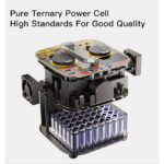 YP38 High Quality Portable Solar Power Station 1200W Pure Ternary Power Cell For Home Camping - Image 4