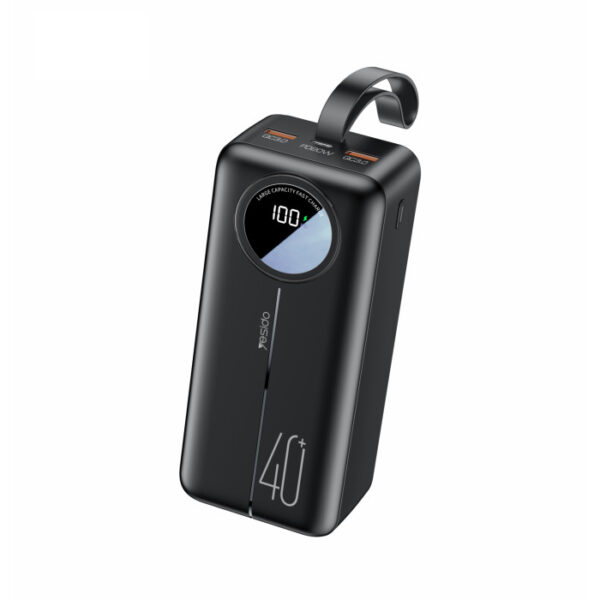 YP43 LCD Digital Display Power Bank Portable Charger 22.5W 40000mAh Fast Charging Power Bank