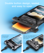 WB10 Swimming Bags Waterproof Phone Case Luminescent Waterproof Bag Mobile Phone Pouch - Image 11