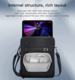 WB31 Hot Selling Waterproof Shoulder Cross-body Bag Casual Black Purse Handbag Sling Bag - Image 10