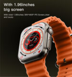 IO19 HD Big Screen Health Monitor Sport Fitness Digital Smart Watch | Phone Smart Watches - Image 9