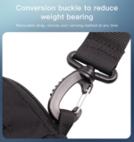 WB31 Hot Selling Waterproof Shoulder Cross-body Bag Casual Black Purse Handbag Sling Bag - Image 16