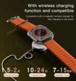 IO19 HD Big Screen Health Monitor Sport Fitness Digital Smart Watch | Phone Smart Watches - Image 16