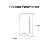 YSW09 IPX4 Outdoor Waterproof Small Garden Wireless Bluetooth Speaker | Plastic Portable Speaker - Image 17