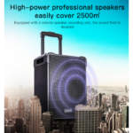 YSW15 BT Speaker|Portable Drawbar Professional Speakers|Lossless Sound Quality Loud Outdoor Speakers - Image 3