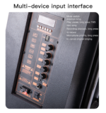 YSW15 BT Speaker|Portable Drawbar Professional Speakers|Lossless Sound Quality Loud Outdoor Speakers - Image 10
