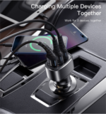 Y46 3 USB Ports Multifunction DC Fast QC Charging Station Car Charger - Image 8