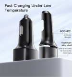Y46 3 USB Ports Multifunction DC Fast QC Charging Station Car Charger - Image 11