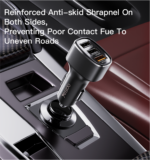 Y46 3 USB Ports Multifunction DC Fast QC Charging Station Car Charger - Image 12