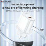 YC85 Overspeed Fast Charge Fireproof Material QC18W Single A UK Charger - Image 2