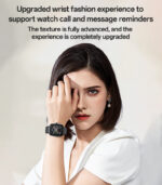 IO22 1.83 Inch Big Screen Real-time Message Notification Health Detection BT Smart Call Watch - Image 9