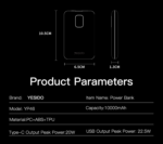 YP46 10000mah 22.5W PD 20W Fast Charging Mag Safe Battery Pack Power Bank For Mobile Phone - Image 8