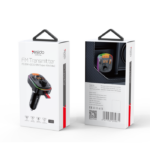 Y45 Fast charging Smart Dual USB Ports Vehicle Charger FM Transmitter Mp3 Multi Function Car Charger - Image 5