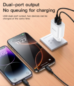 YC72 12W 2*USB-A Dual-port Fast Charging Small And Portable Safety Protection EU Plug Travel Charger - Image 9