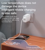 YC72 12W 2*USB-A Dual-port Fast Charging Small And Portable Safety Protection EU Plug Travel Charger - Image 10
