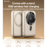 YP60 360-Degree Rotating Bracket 15W Wireless Fast Charging Comes With A Stand Magnetic Power Bank - Image 2