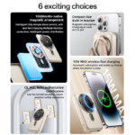 YP60 360-Degree Rotating Bracket 15W Wireless Fast Charging Comes With A Stand Magnetic Power Bank - Image 3