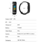 IO15 High Quality IP67 Smart Bracelet Sports Heart Rate Multifunction Smart Watch - Image 8