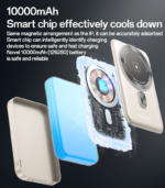 YP60 360-Degree Rotating Bracket 15W Wireless Fast Charging Comes With A Stand Magnetic Power Bank - Image 10