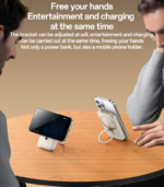 YP60 360-Degree Rotating Bracket 15W Wireless Fast Charging Comes With A Stand Magnetic Power Bank - Image 14