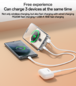 YP60 360-Degree Rotating Bracket 15W Wireless Fast Charging Comes With A Stand Magnetic Power Bank - Image 15