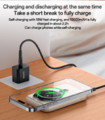 YP60 360-Degree Rotating Bracket 15W Wireless Fast Charging Comes With A Stand Magnetic Power Bank - Image 16