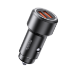 Y43 36W Dual Qc 3.0 Car Super Fast Usb Charger Dual Quick 2 Port Usb Car Charger Adapter