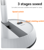 YF11 Three-speed Wind With Big Battery Retractable And Foldable No noisy Floor/Table Using Fan - Image 12