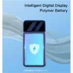 YP27 10000mAh Power Bank | Dual USB QC3.0 18W Port PD type-C 22.5W Port 15W Wireless Port Power Bank - Image 3