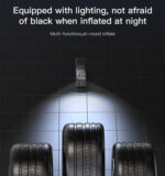 VC05 Fast Inflation Portable Precise Air Replenishment Intelligent Digital Displaycar Inflation Pump - Image 14