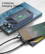 YP27 10000mAh Power Bank | Dual USB QC3.0 18W Port PD type-C 22.5W Port 15W Wireless Port Power Bank - Image 17