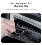 VC05 Fast Inflation Portable Precise Air Replenishment Intelligent Digital Displaycar Inflation Pump - Image 18