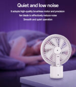 YF13 Four Gears Adjustable Detachable Design Comes With LED Ambient Light Multi Scene Fan - Image 17
