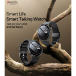 IO28 HD Calling Zinc Alloy Proof Body Health Detection Dual Strap Configuration BT Smart Call Watch - Image 2