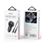 Y60 38W Innovative PD Reverse Charging Built-in TC And IP Cable Dual Port Fast Charging Car Charger - Image 5