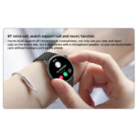IO28 HD Calling Zinc Alloy Proof Body Health Detection Dual Strap Configuration BT Smart Call Watch - Image 4
