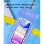 WB11 High Quality Beach IPX8 20M Waterproof Mobile Phone Bag Cover Waterproof Phone Pouch - Image 2