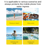 WB11 High Quality Beach IPX8 20M Waterproof Mobile Phone Bag Cover Waterproof Phone Pouch - Image 3