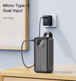 YP44 LCD Digital Display Power Bank Portable Charger 22.5W 50000mAh Fast Charging Power Bank - Image 6