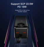 YP44 LCD Digital Display Power Bank Portable Charger 22.5W 50000mAh Fast Charging Power Bank - Image 12
