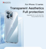 PC04 Ultra Slim Transparent Clear TPU Gel Lens Camera Protection Cover Phone Case for iPhone - Image 6