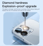 PC04 Ultra Slim Transparent Clear TPU Gel Lens Camera Protection Cover Phone Case for iPhone - Image 8