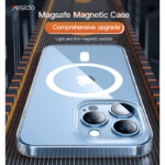 PC03 Magnetic Transparent Phone Case | TPU Shockproof Strong Magnet Case for iPhone - Image 2