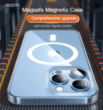 PC03 Magnetic Transparent Phone Case | TPU Shockproof Strong Magnet Case for iPhone - Image 6