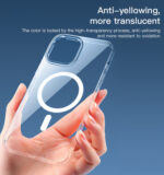 PC03 Magnetic Transparent Phone Case | TPU Shockproof Strong Magnet Case for iPhone - Image 11