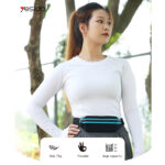 WB13 Running Belt Waist Bag|Waterproof Nylon Fitness Outdoor Sports Waistband Mobile Phone Pouch Bag - Image 2