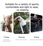 WB13 Running Belt Waist Bag|Waterproof Nylon Fitness Outdoor Sports Waistband Mobile Phone Pouch Bag - Image 9